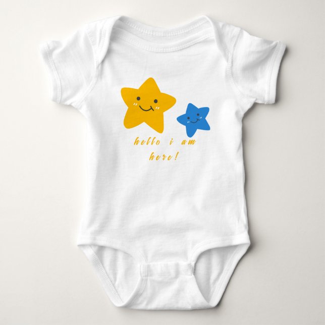 T-Shirt Baby Bodysuit (Front)