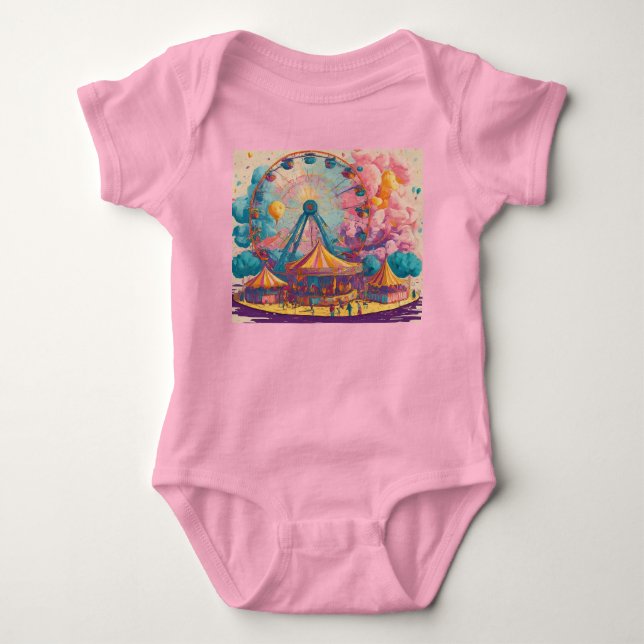 T-Shirt Baby Bodysuit (Front)