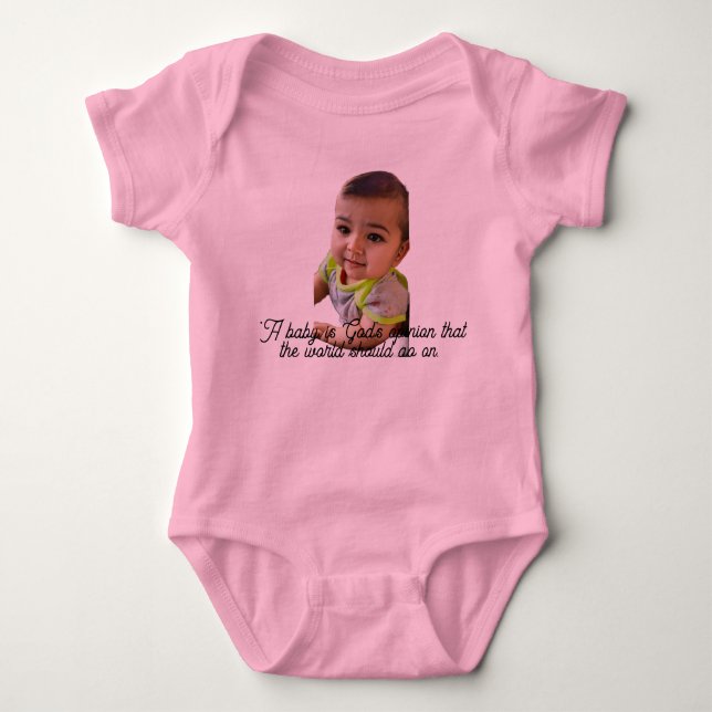 T-Shirt Baby Bodysuit (Front)
