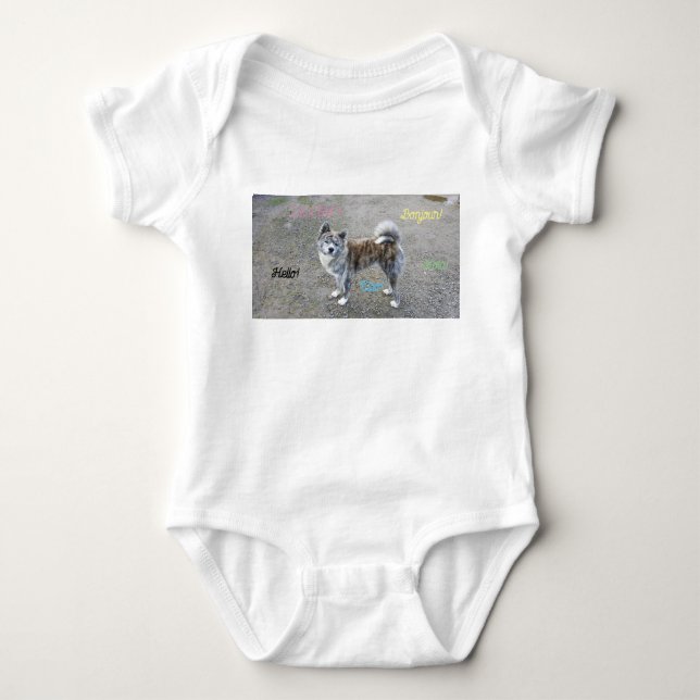 T-Shirt Baby Bodysuit (Front)