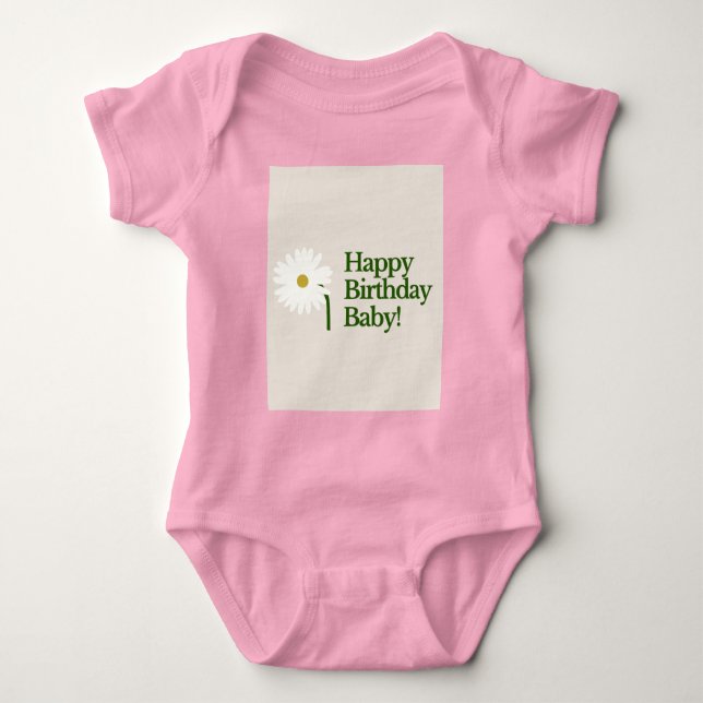 T-Shirt Baby Bodysuit (Front)