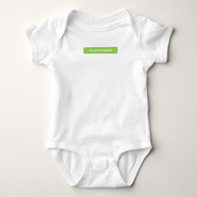 T-Shirt Baby Bodysuit (Front)