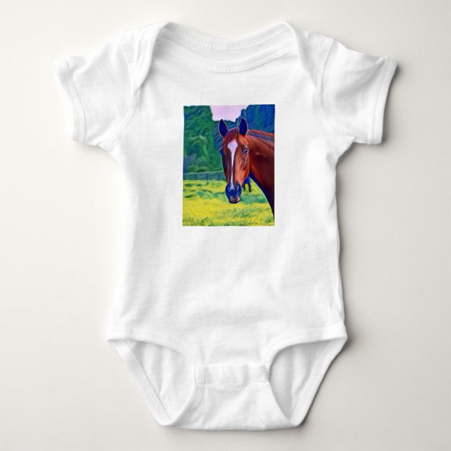 T-Shirt Baby Bodysuit (Front)