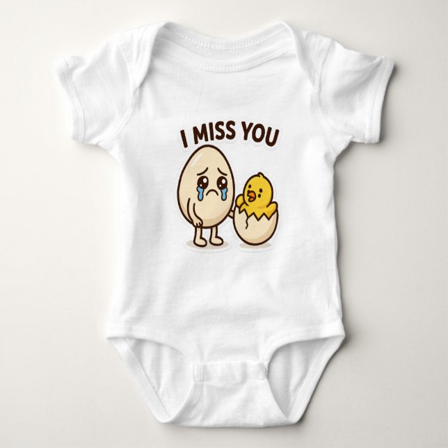 T-Shirt Baby Bodysuit (Front)