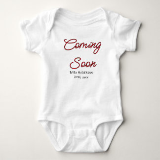 T-Shirt Baby Bodysuit