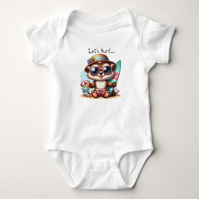 T-Shirt Baby Bodysuit (Front)