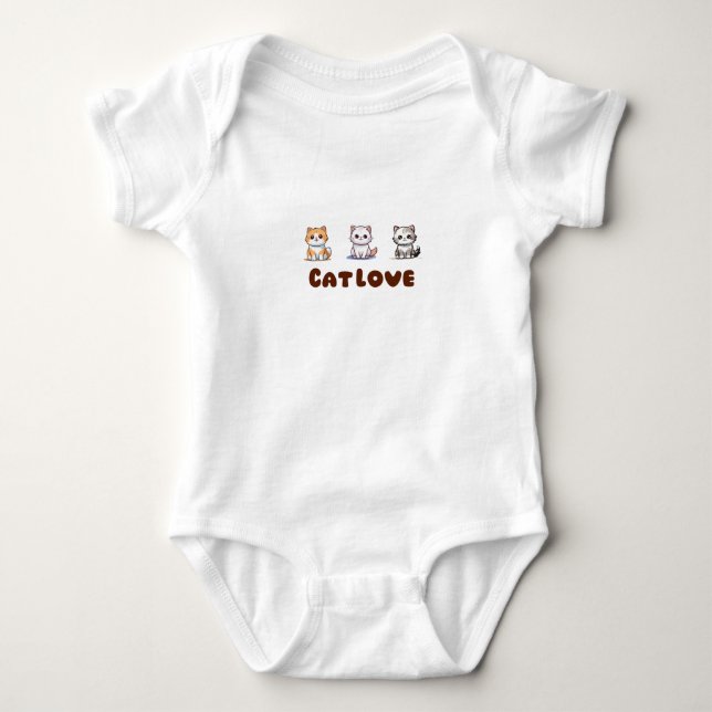T-Shirt Baby Bodysuit (Front)