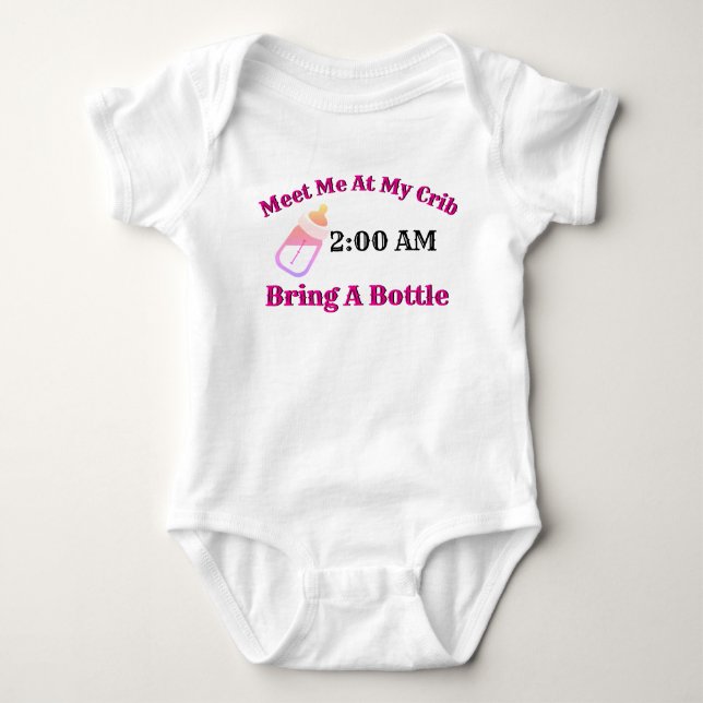 T-Shirt Baby Bodysuit (Front)
