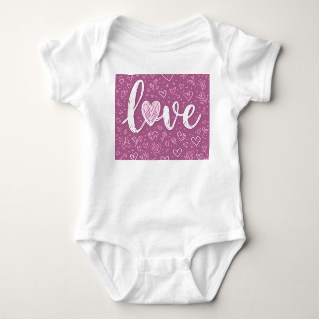 T-Shirt Baby Bodysuit (Front)