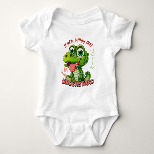 T-Shirt Baby Bodysuit (Front)