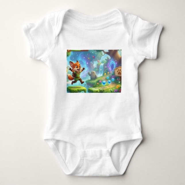 T-Shirt Baby Bodysuit (Front)