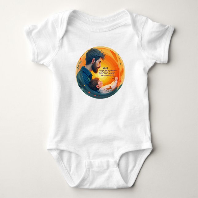 T-Shirt Baby Bodysuit (Front)