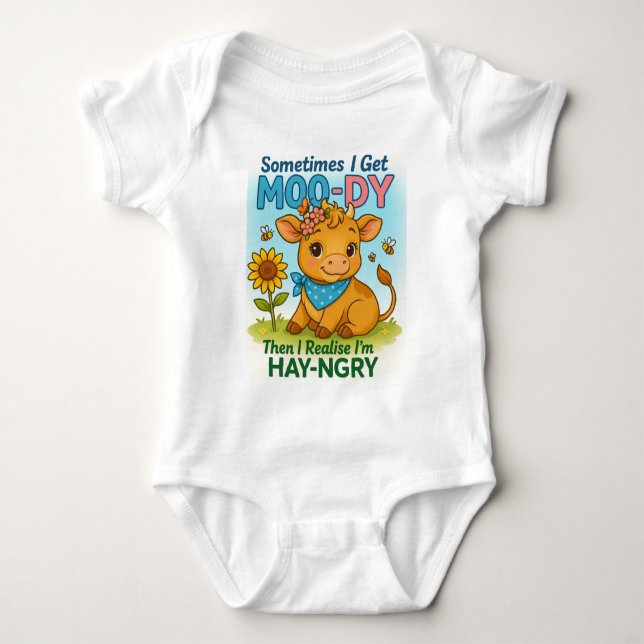 T-Shirt Baby Bodysuit (Front)