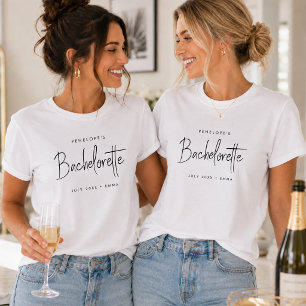 T-Shirt   Bachelorette Weekend Personalised Shirts