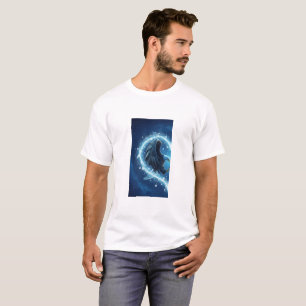 T-Shirt Bald Eagle Heart - Romantic Men's Forever