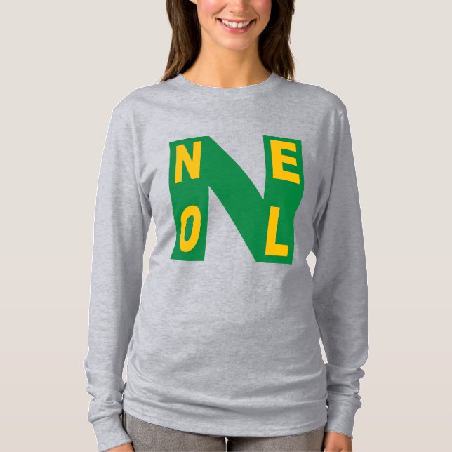 T-shirt basique gris  Design NOEL (Front)