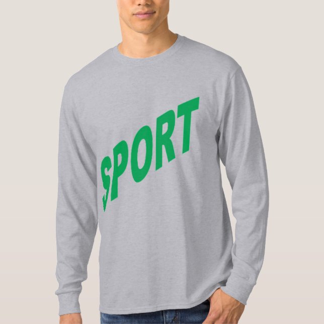 T-shirt basique gris homme  SPORT  (Front)