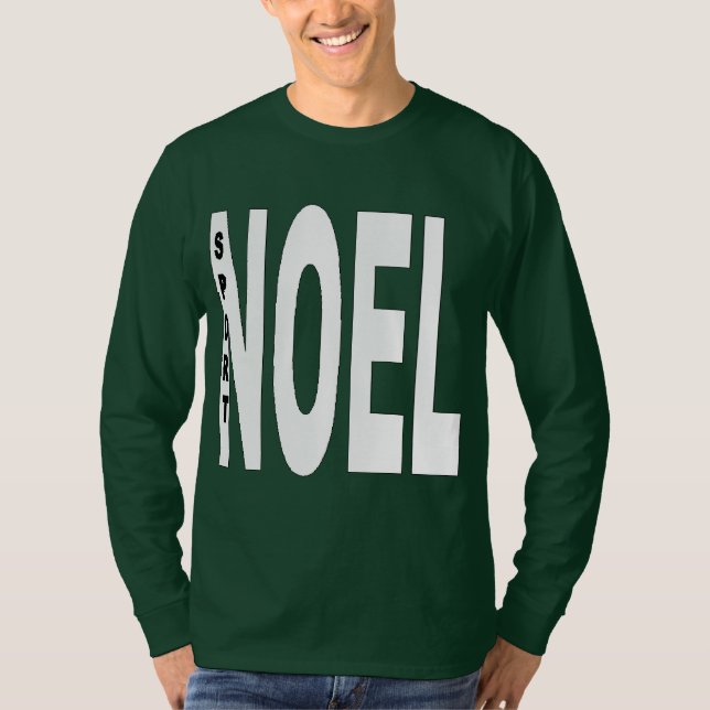 T-shirt basique vert foret   NOEL  SPORT (Front)