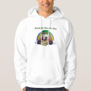 T-Shirt Basset Hound Happy St. Patrick's Day Hoodie