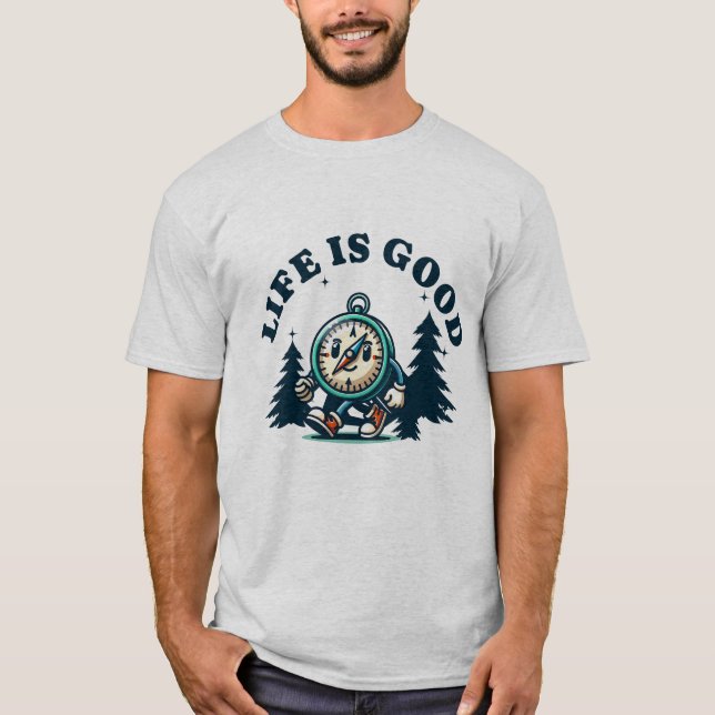 t-shirt Beautiful life is good  (Front)