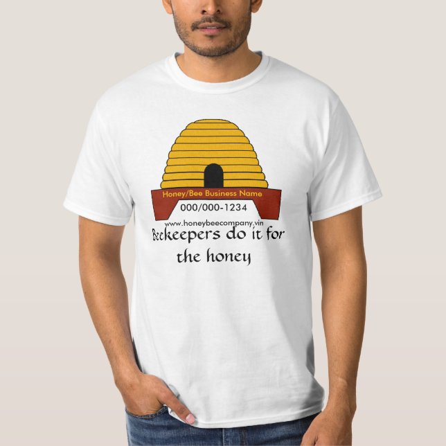 T-shirt - Beekeepers do it for the Honey (Front)