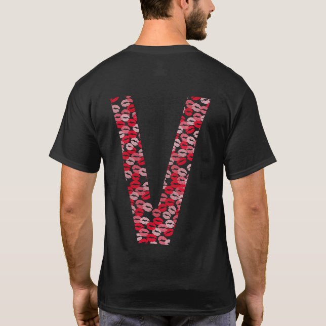 T-shirt Bisous Letter V (Back)