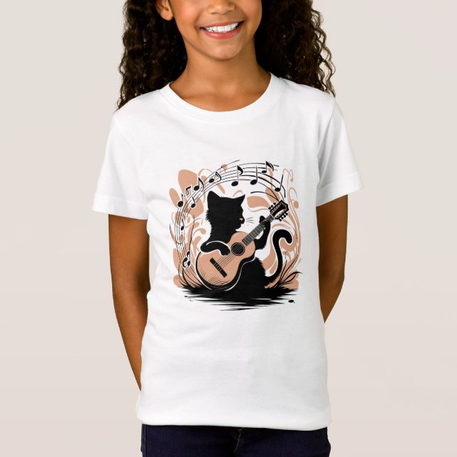 T-Shirt - Black Cat (Front)