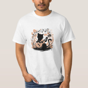 T-Shirt - Black Cat