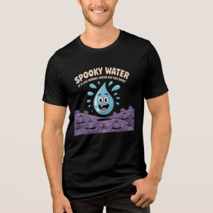 T-shirt Boozy Ghosts Halloween – Cute, Drinking Tri-Blend Shirt