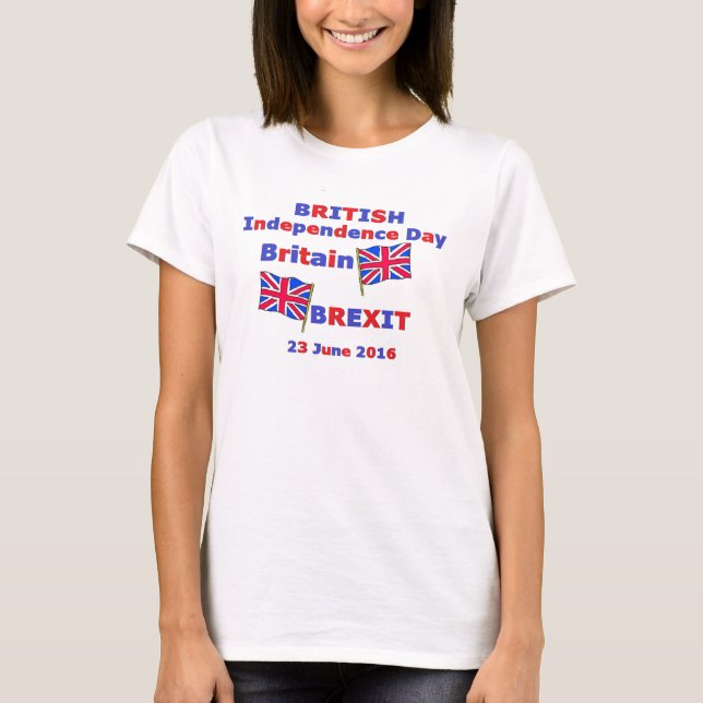 T-Shirt Britain EU Exit Britain Brexit (Front)