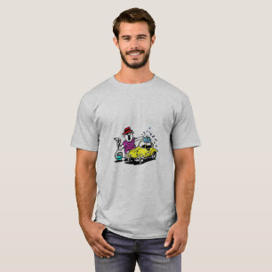 T-SHIRT - CARTOON CAR WASH