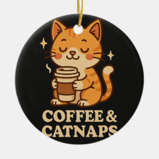 T-shirt cat sticker  ceramic tree decoration