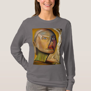 T-Shirt chameleon painting