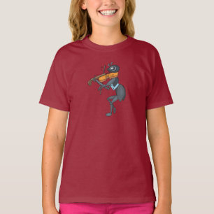 t-shirt cigale violoniste
