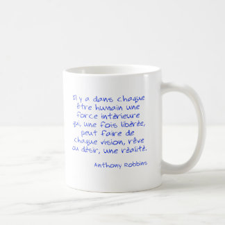 T-shirt Citation Anthony Robbins Il y a dans chaqu Coffee Mug