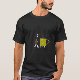 T-Shirt coffee and Cup Cake