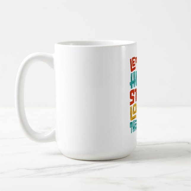 T-Shirt Coffee Mug (Left)