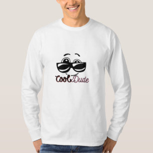 T-Shirt "Cool Dude with Goggles - Long Sleeve Shir