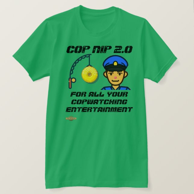 t-shirt  "COP NIP 2.0" (Design Front)