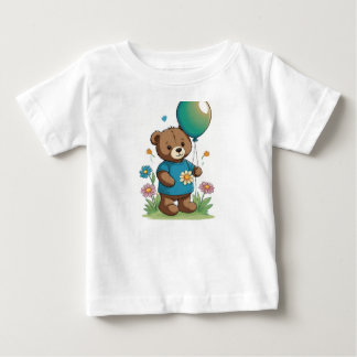 T-Shirt Cosy Bear in the Meadow