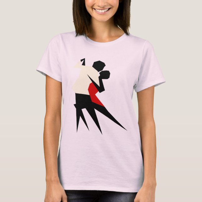 t-shirt cubic couple (Front)