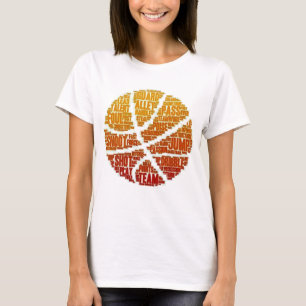 T-Shirt Customise Womens Basketball Team