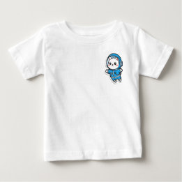 T-Shirt Cute Astronaut Cat Kawaii For Baby