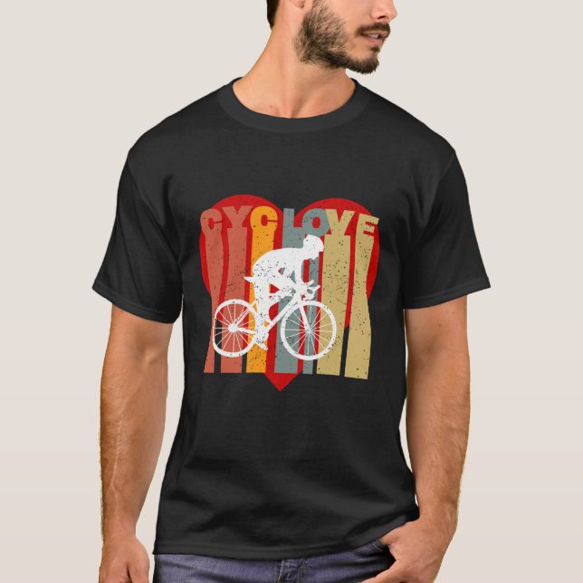 T-Shirt cycline passionate (Front)
