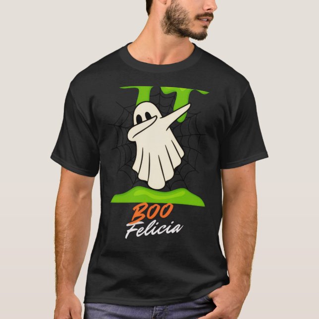 T-Shirt "Dabbing Boo" Halloween 2025 (Front)