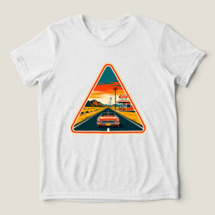 T-Shirt: Desert Adventure - Vintage Tri-Blend Shirt