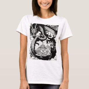 t-shirt design anime tattoo