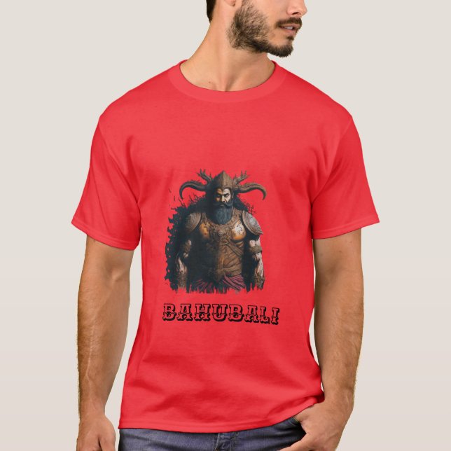 T-shirt design bahubali  (Front)