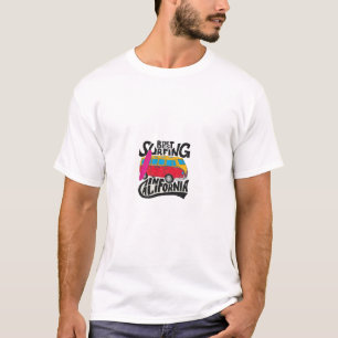 T-shirt design of best bus surfing