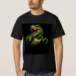 T-shirt design of Dinosour